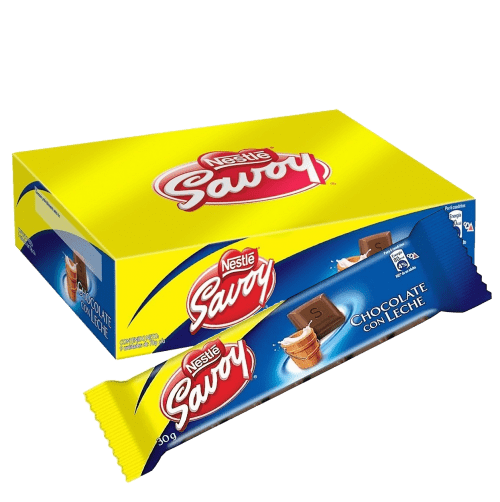 Caja de Chocolates de Leche | 12 Unidades | Savoy