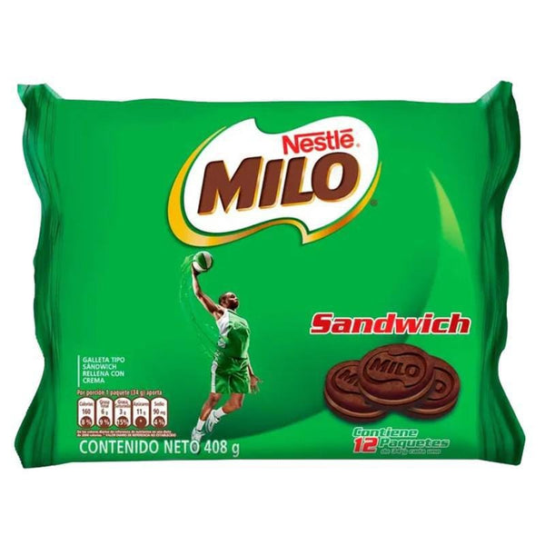 Sandwich Milo | 12 Paquetes