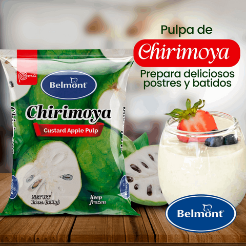 3 Pack Pulpa de Chirimoya | 14oz | Belmont Peru