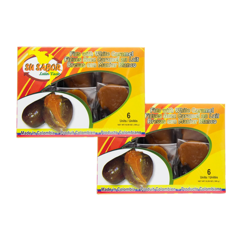 2 Pack Brevas con Arequipe Su Sabor - 6 unidades