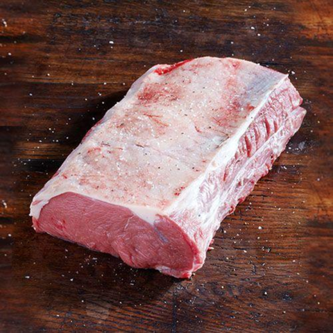 Auténtico Striploin lip on - NY Steak - Importado de Argentina (Bife de Chorizo/Churrasco) 10Lb - Black Angus