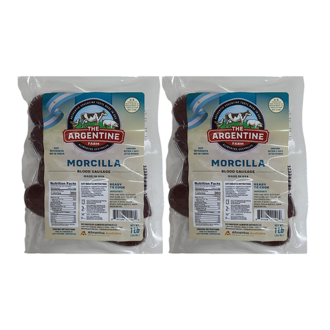 2 Pack Morcilla Argentina - The argentine Farm - 16oz