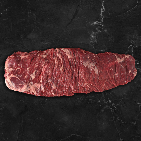 Auténtico Flap Meat (Media Luna Vacío/Vacío)  Importado de Argentina - 3lbs. aprox.  - Black Angus