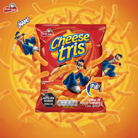 12 Pack Cheese Tris | 42gr | Frito-Lay
