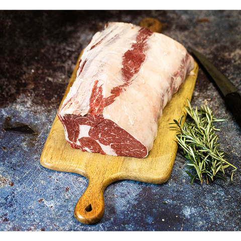 Auténtico Ribeye lip on (Ojo de Bife/Solomo de cuerito) - Importado de Argentina - 10 to 11lbs  - Black Angus