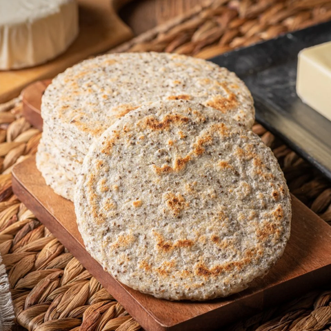 3 Pack Arepas de Chia y avena | 5 Unidades | TQMUCH