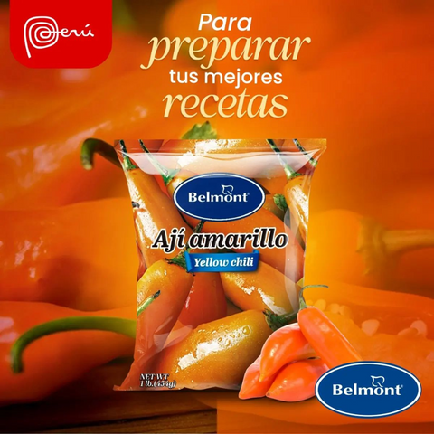 Frozen Whole Yellow Chili | 1Lb | Belmont Peru