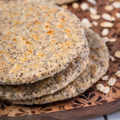 3 Pack Arepas de Chia y avena | 5 Unidades | TQMUCH