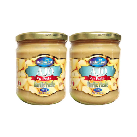 2 pack Pasta de Ajo Belmont - 16oz