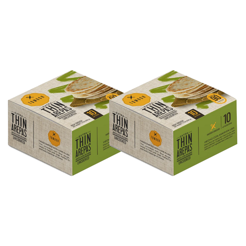2 Pack Arepas extra finas | 10 Unidades | TQMUCH