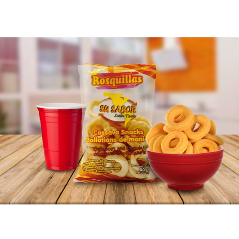 12 Pack Rosquillas de Yuca y Queso| Su Sabor