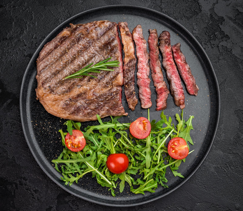 Authentic Ribeye Lip-on (Ojo de Bife/Solomo de cuerito) - Imported from Argentina - 10 to 11 lbs - Black Angus