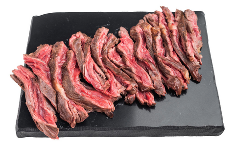 Auténtico Flap Meat (Media Luna Vacío/Vacío)  Importado de Argentina - 3lbs. aprox.  - Black Angus