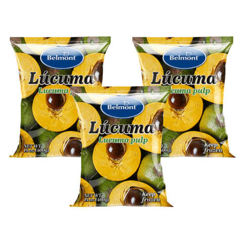 3 Pack Pulpa de Lucuma | 14oz | Belmont Peru