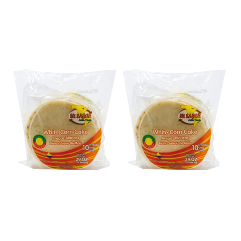 2 Pack Arepas Blancas - Su Sabor - 29oz