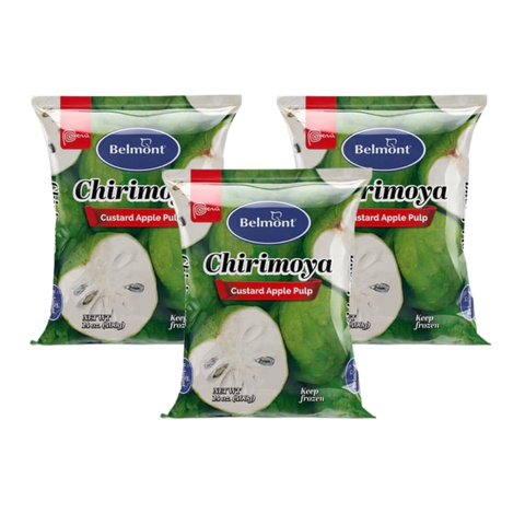 3 Pack Pulpa de Chirimoya | 14oz | Belmont Peru