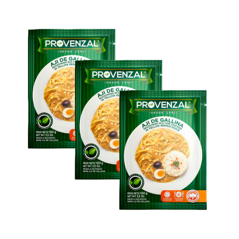 3 Pack Aji de Gallina Mix|100Gr | PROVENZAL