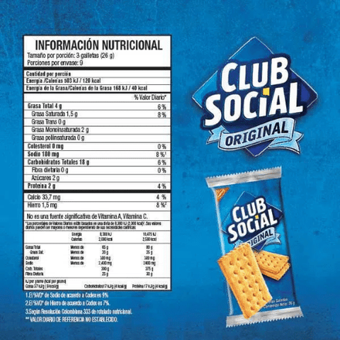 Club Social | 9 Unidades | Nabisco -  Default Title