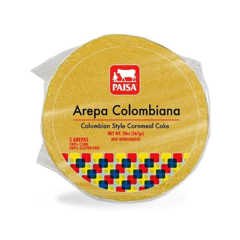 Colombian Arepas | 5 Units | Paisa