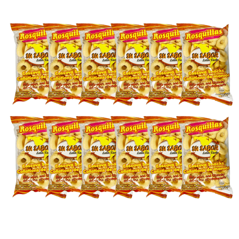 12 Pack Rosquillas de Yuca y Queso| Su Sabor