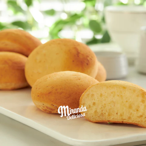 2 Pack Pan de Bono Precocido | 6 Unidades | Miranda Deliciosa