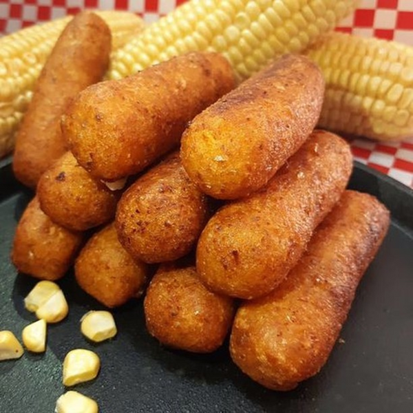 Pre-Cooked Corn Tequeños -12 Units