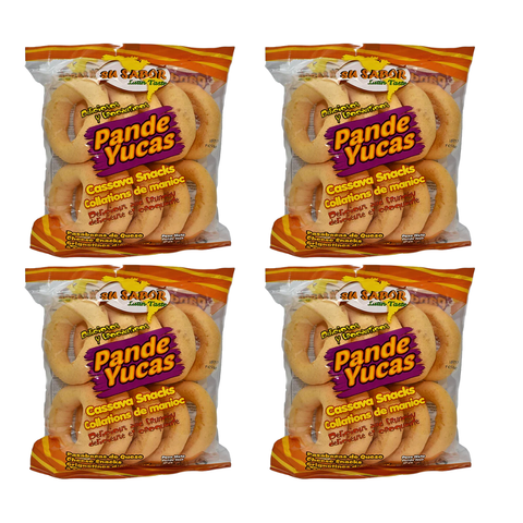 4 Pack Pande Yucas | 2.47 Oz | Su Sabor