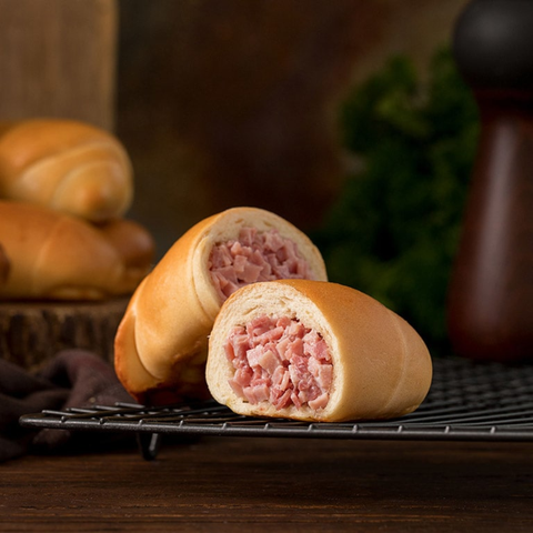 2 Pack Mini Cachitos de Jamon Precocidos | 6 Unidades | Tío Sol