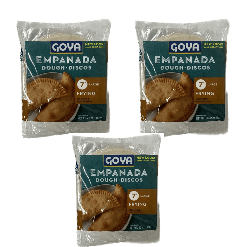 Empanada Dough for Frying | 3 packages
