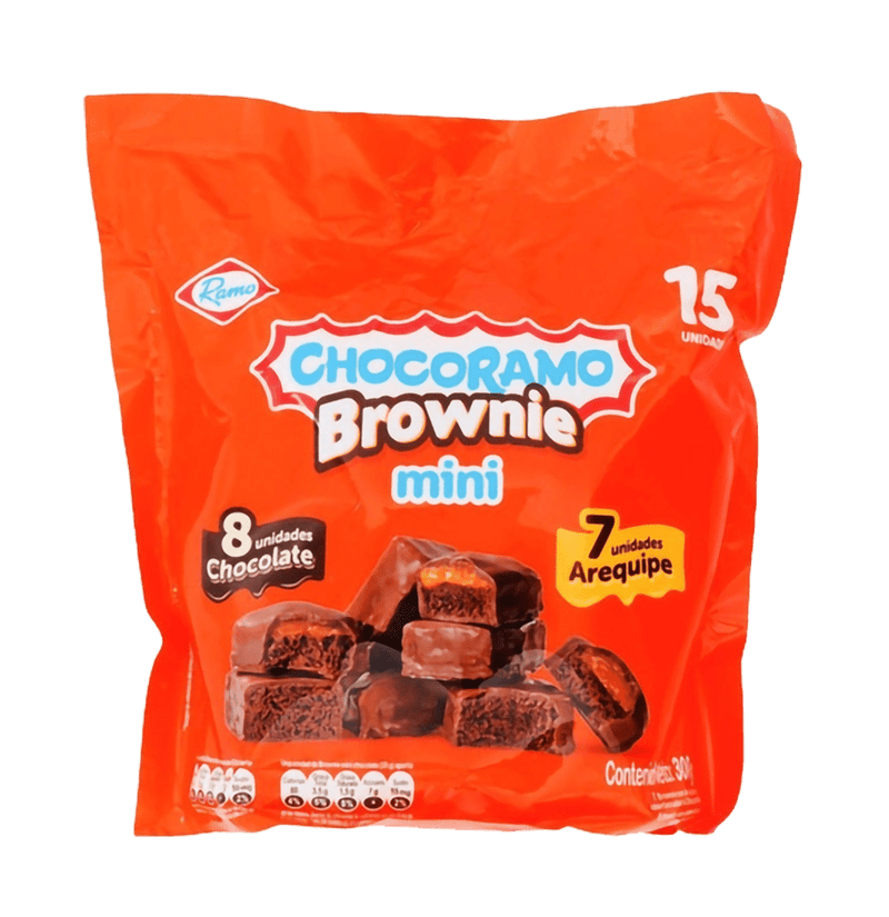 Mini Choco Brownie Chocoramo | 15 Unidades