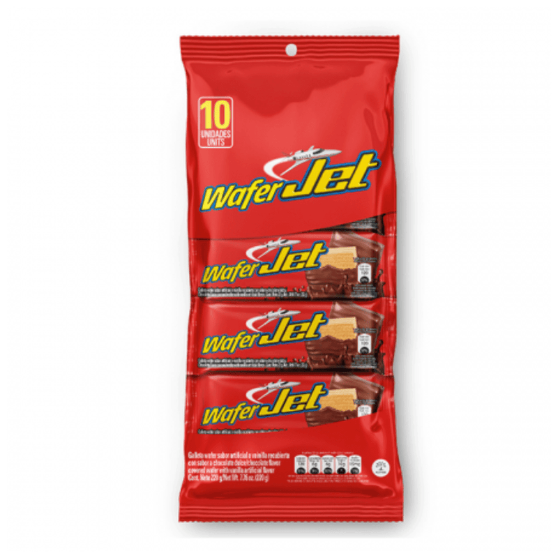 Chocolates Wafer JET | 10 Unidades