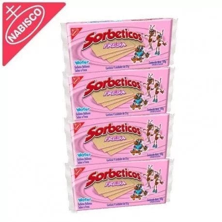 Strawberry Sorbeticos | 4 units